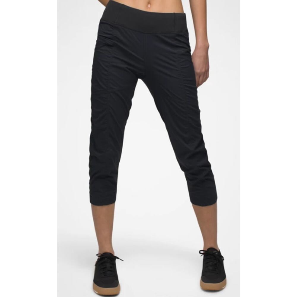 prAna Koen Capri Pants Womens - Black Size L